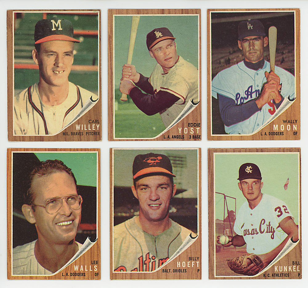 1962 Topps Near Complete Set (560/596) Plus (11) Variations