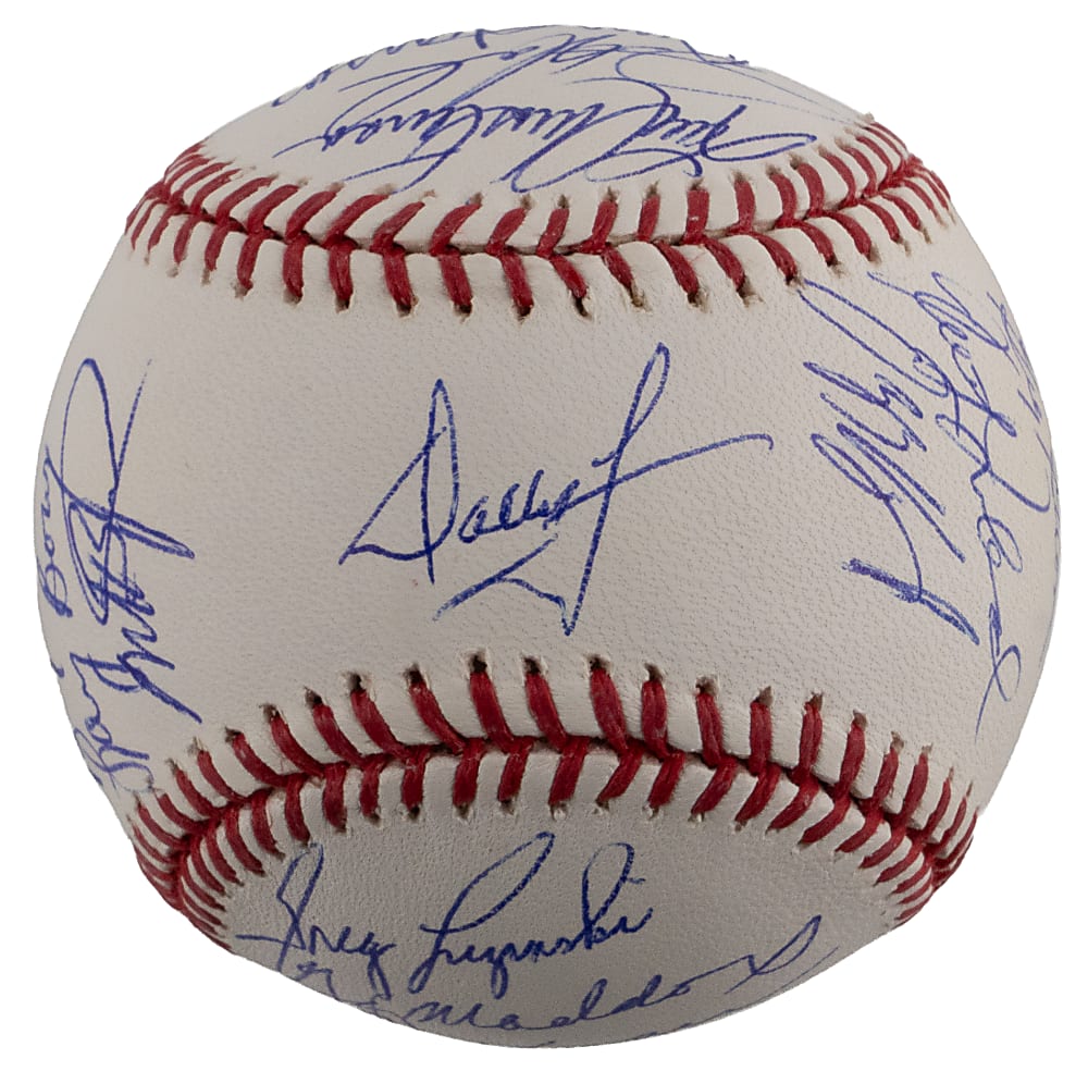 1980 World Champion Philadelphia Phillies Reunion Signed Baseball with (25) Including Carlton, Schmidt & Rose - JSA