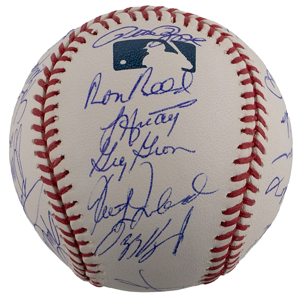 1980 World Champion Philadelphia Phillies Reunion Signed Baseball with (25) Including Carlton, Schmidt & Rose - JSA