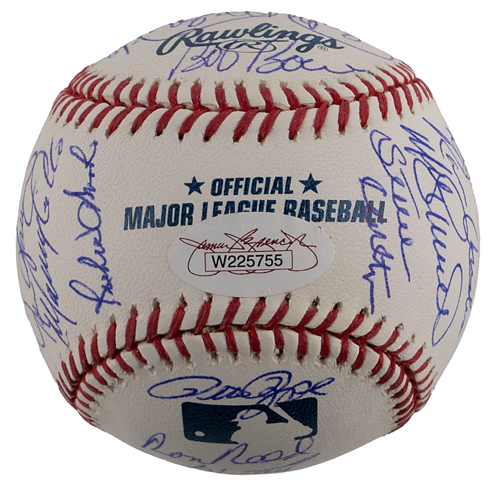 1980 World Champion Philadelphia Phillies Reunion Signed Baseball with (25) Including Carlton, Schmidt & Rose - JSA
