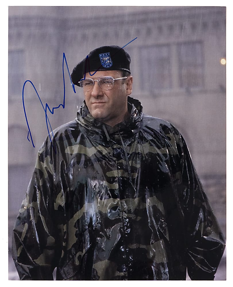 James Gandolfini Signed 8x10 Color Photo with Full JSA LOA