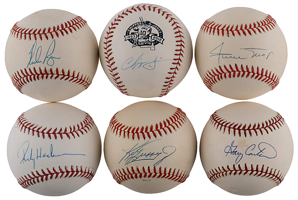 Single-Signed Hall of Fame Baseball Collection (48) - Mostly Individually Certified
