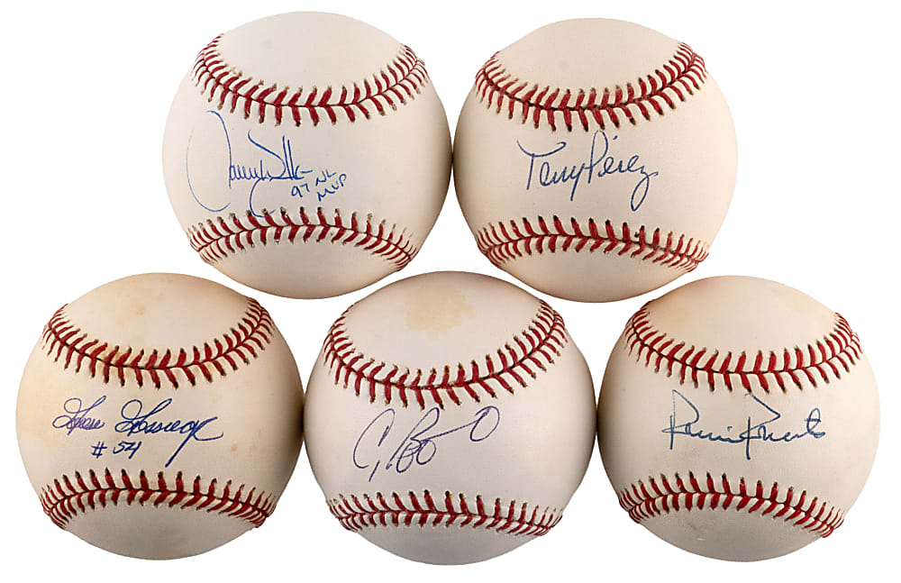 Single-Signed Hall of Fame Baseball Collection (48) - Mostly Individually Certified