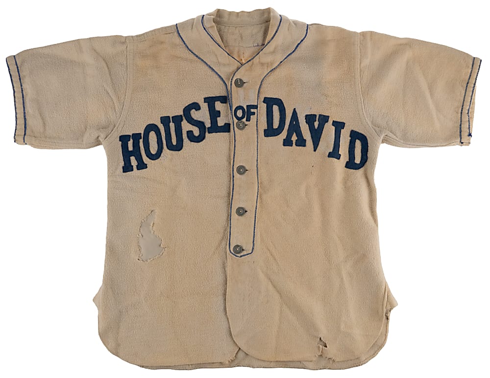 1920s House of David Baseball Team Full Uniform