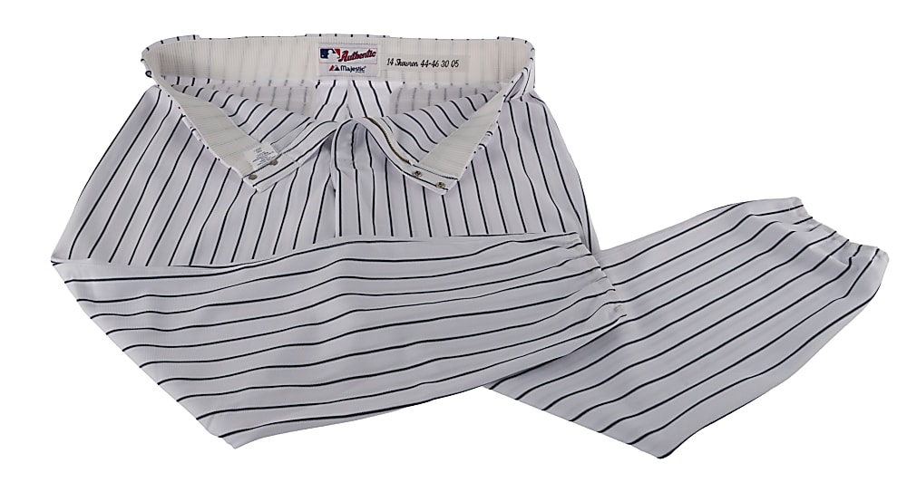 2005 Moose Skowron New York Yankees Old Timer's Signed Game-Used Uniform