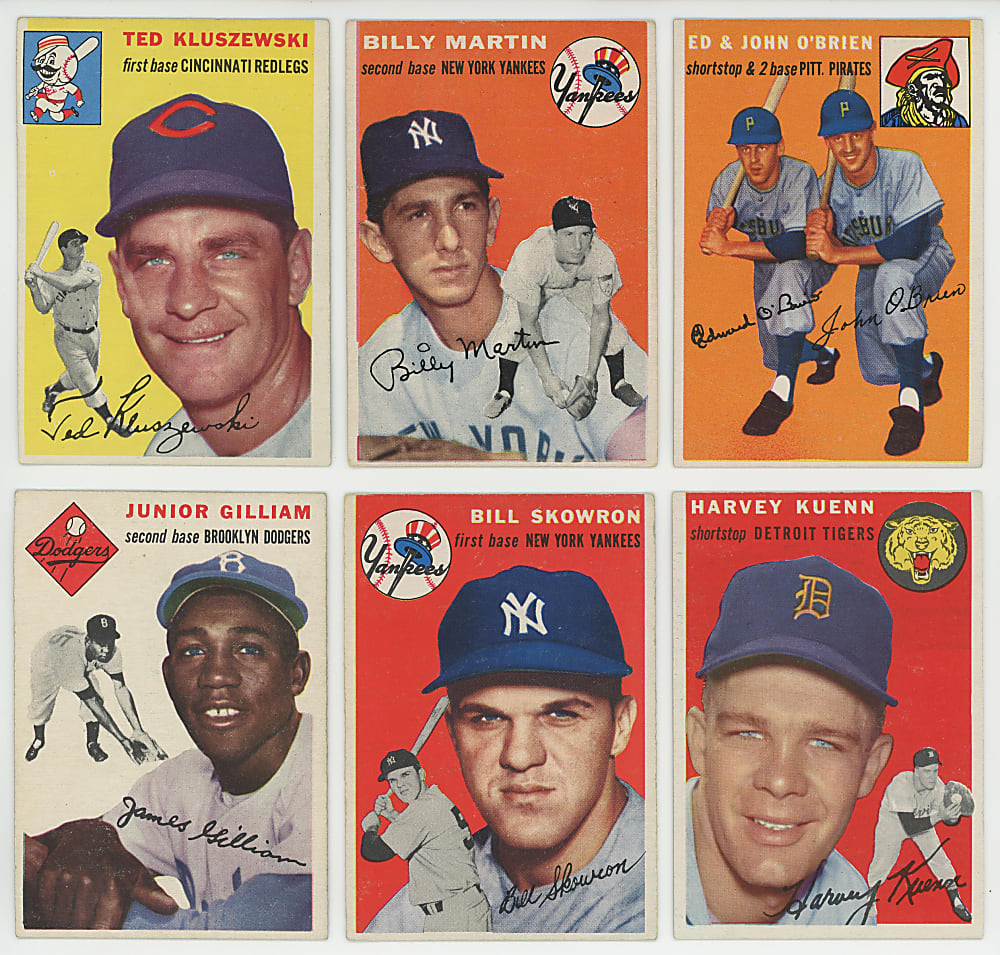 1954 Topps Near Complete Set (228/250)
