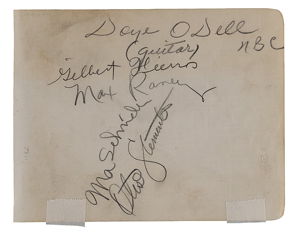 Babe Ruth Boldly Signed "Autographs" Album Page - Full JSA LOA