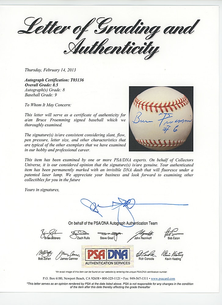 Signed Umpires & Executives Baseball Collection (10) with McGowan, Donatelli, Barlick - All Individually Certified