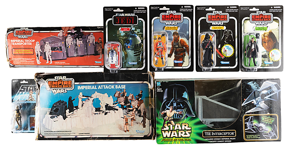 1977-2020 Star Wars Action Figure, Vehicle and Play Set Collection (45)