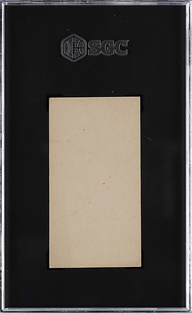 1916 M101-4 Blank Backs #9 Frank (Home Run) Baker SGC EX 5