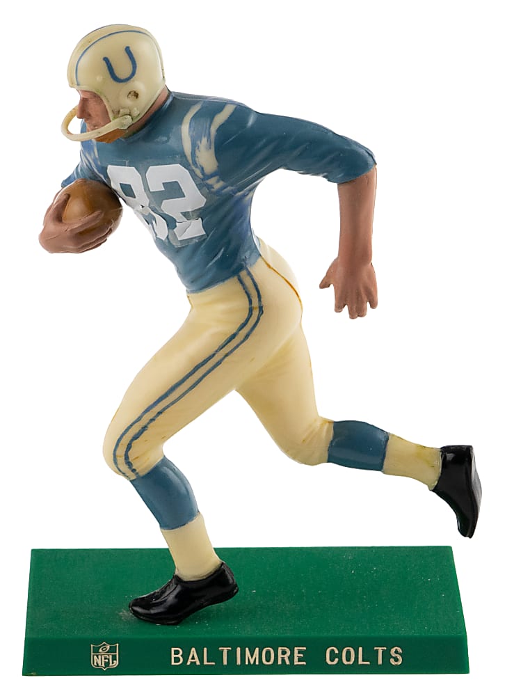 1960s Hartland Baltimore Colts Running Back Statue Stylized as Raymond Berry