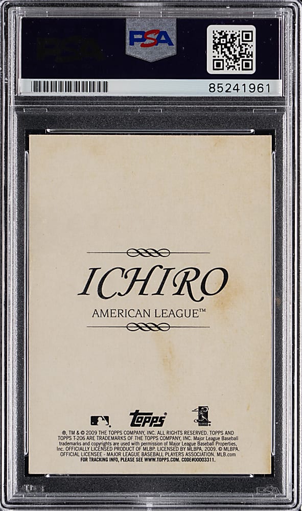 2009 Topps 206 Ichiro Suzuki Signed PSA/DNA Authentic