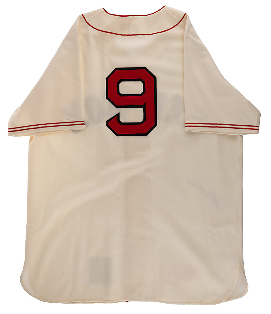 Ted Williams Signed Limited Edition 1941 Boston Red Sox Mitchell & Ness Home Jersey