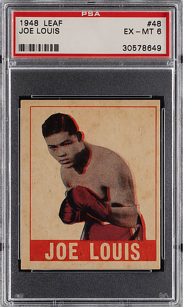 1948 Leaf Boxing #48 Joe Louis PSA EX-MT 6