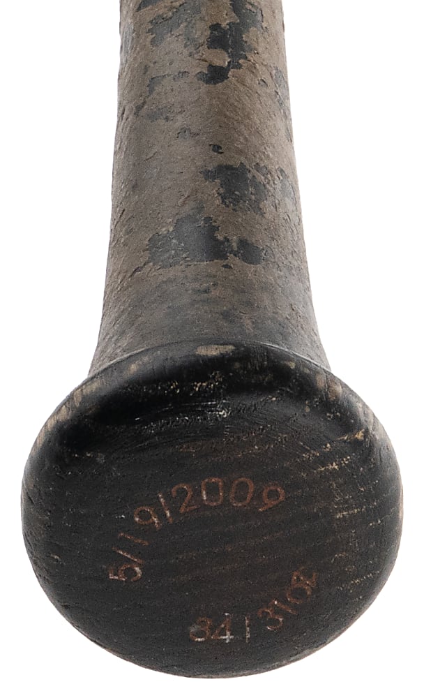 2009 Andre Ethier Signed Game-Used Bat Attributed to Home Runs 19 & 20 Inscription – PSA/DNA GU 8 and Photo-Match LOA