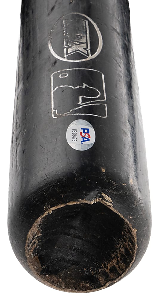 2009 Andre Ethier Signed Game-Used Bat Attributed to Home Runs 19 & 20 Inscription – PSA/DNA GU 8 and Photo-Match LOA
