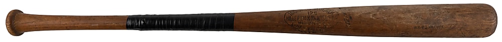 1950-1951 George Sisler Post-Career Pro Stock Model Bat - PSA/DNA LOA