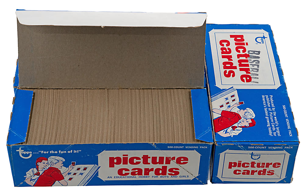 1981 Topps Vending Box Trio - Clean & Unsearched!
