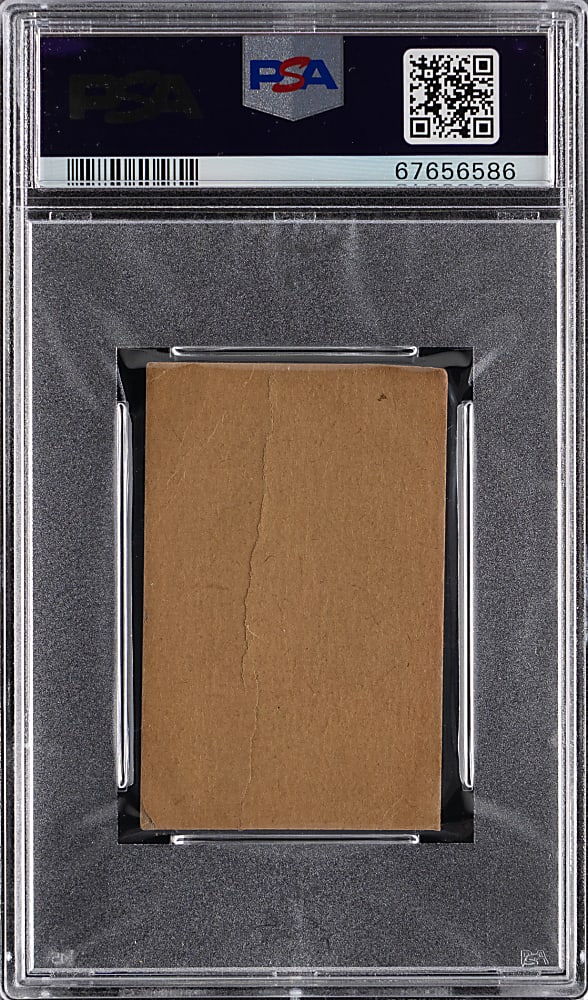 1924 W-UNC Playing Cards Jack Johnson Hand Cut PSA FAIR 1.5