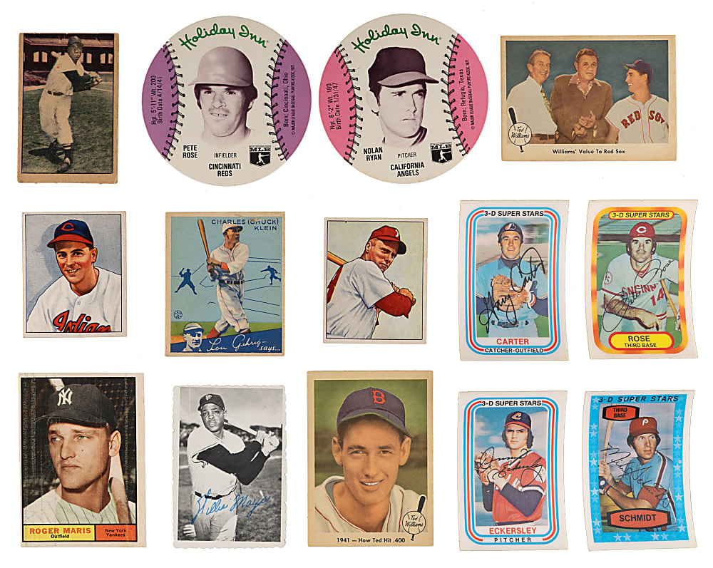 1933-1983 Shoebox Collection (284) with (99) Hall of Famers & (3) Oddball Complete Sets