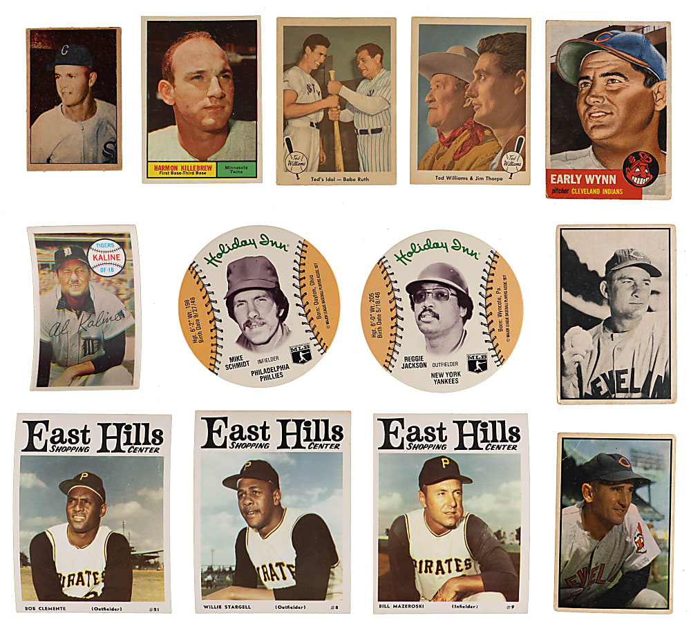 1933-1983 Shoebox Collection (284) with (99) Hall of Famers & (3) Oddball Complete Sets