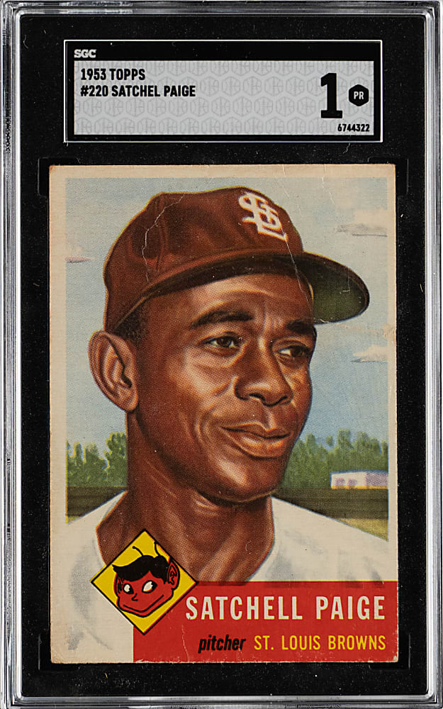 1953 Topps #220 Satchel Paige SGC POOR 1