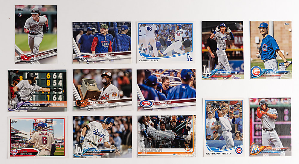2012-2019 Topps Super Shortprint (SSP) Collection (26) Different with Superstars