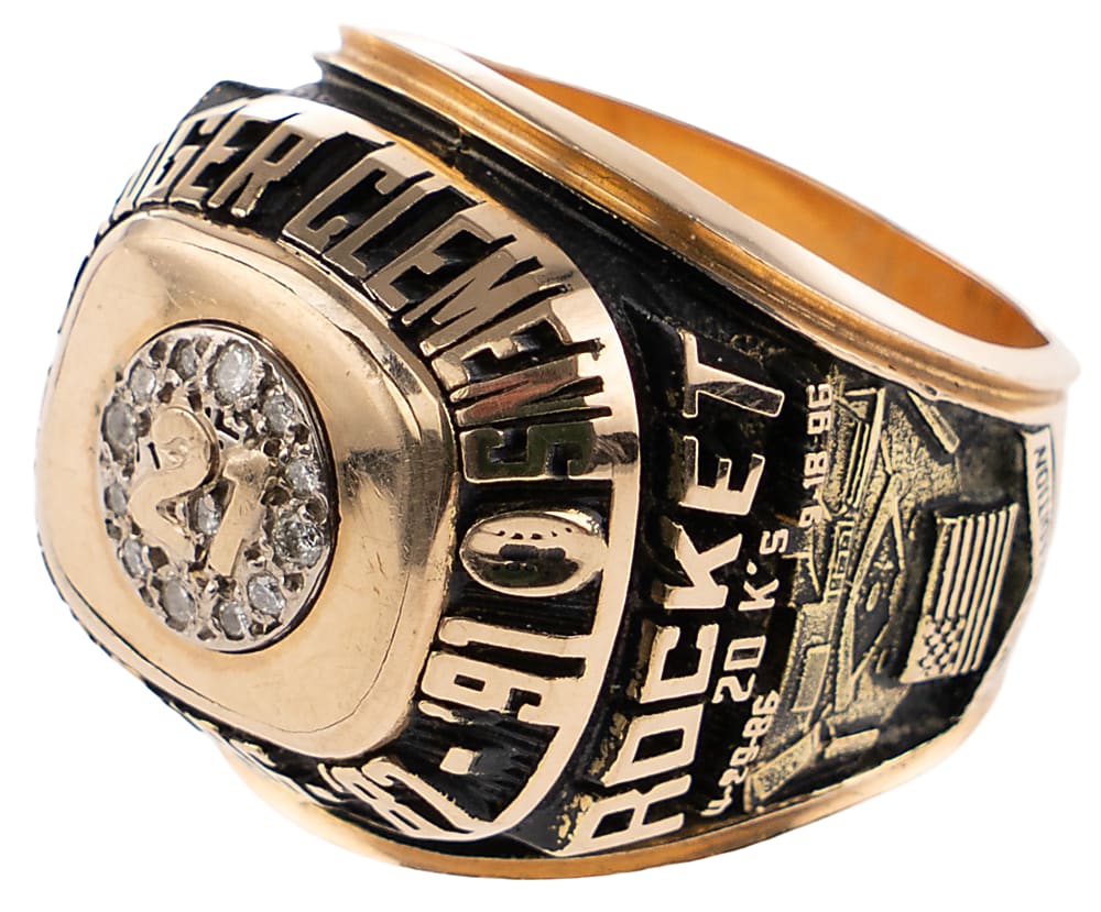 1990s Roger Clemens Limited Edition 14K Gold Commemorative Ring
