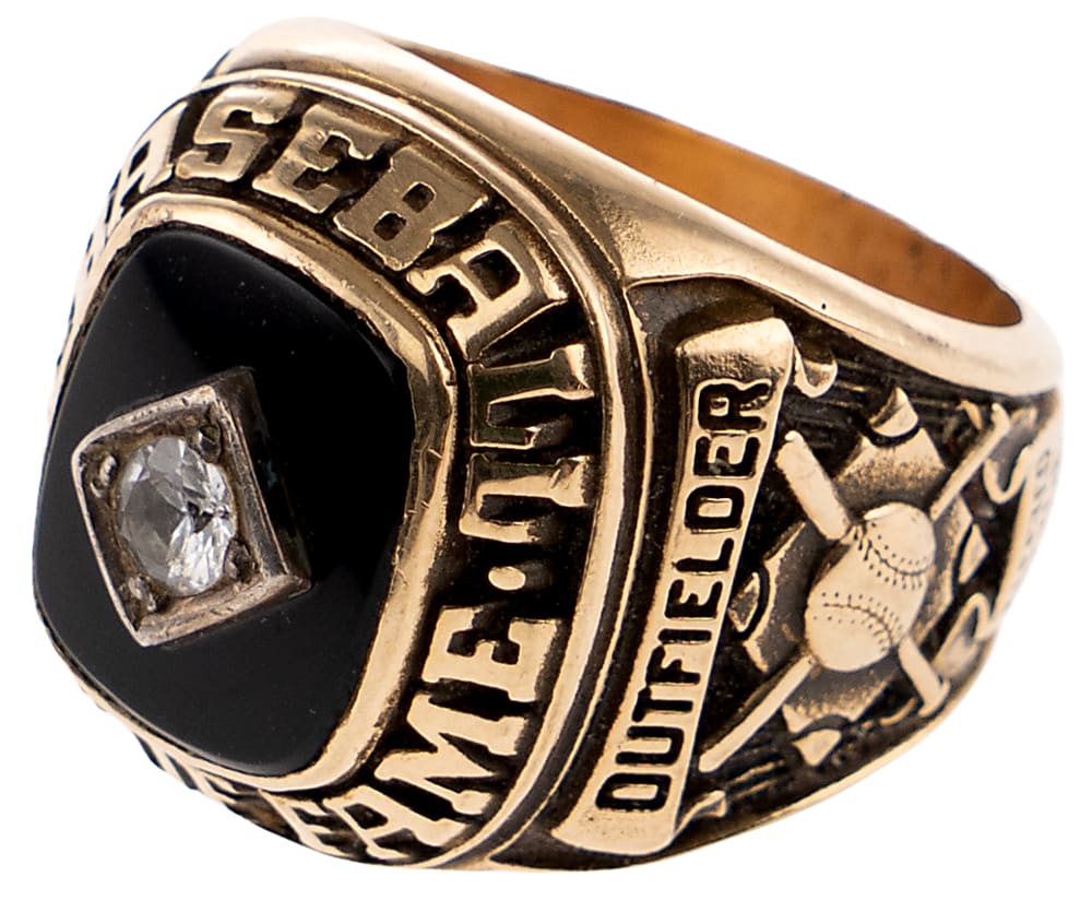 1966 Ted Williams Hall of Fame Induction 10K Gold Commemorative Ring