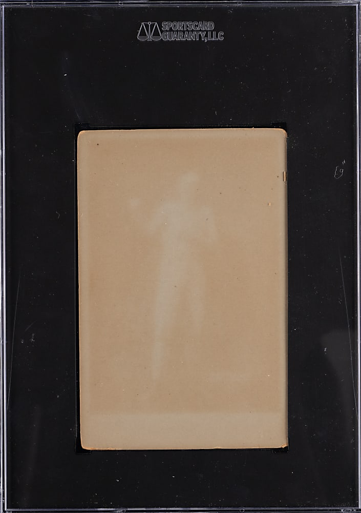 1899 Klein & Guttenstein Robert Fitzsimmons Cabinet Card #16 SGC Authentic