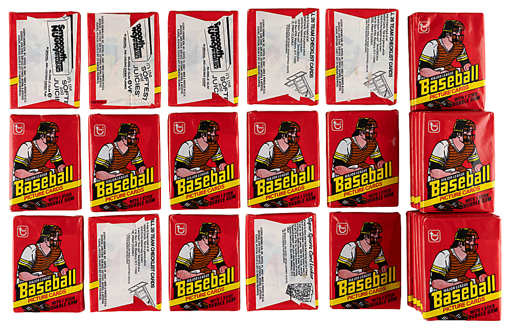 1978 Topps Partial Wax Box with (27/36) Unopened Packs