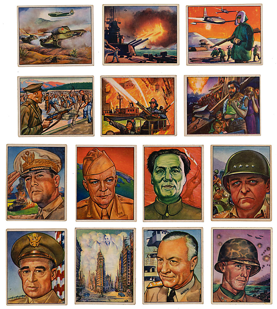 1951 Bowman Red Menace Complete Set (48)