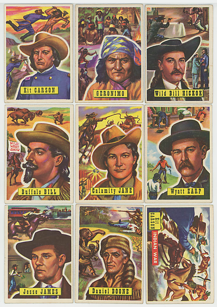 1956 Topps Round-Up Complete Set (80)