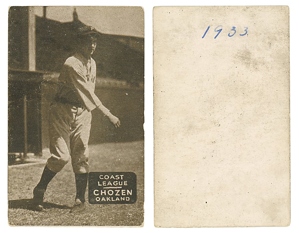 1930-1938 Zeenut Pacific Coast League Collection (116) with Partial/Starter Sets Including Crosetti, V. DiMaggio & J. Reese