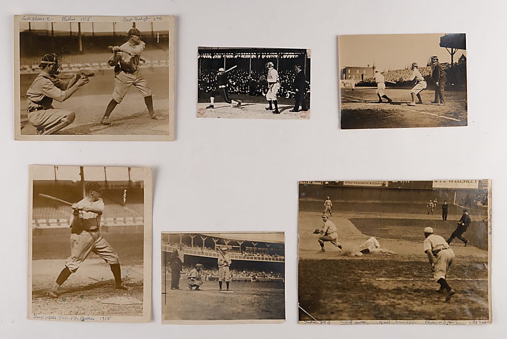 1900s-1910s Baseball Type I/News Service/Period Print Photographs (21)