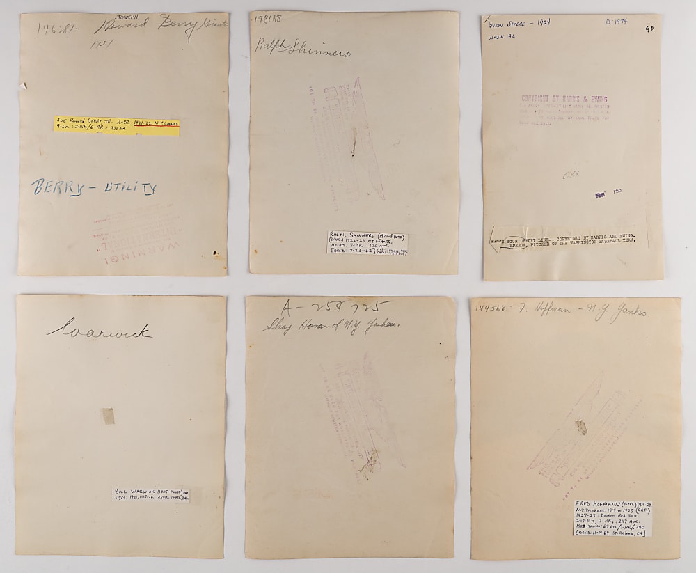 1920s Baseball Type I/News Service/Other Period Photographs (31)