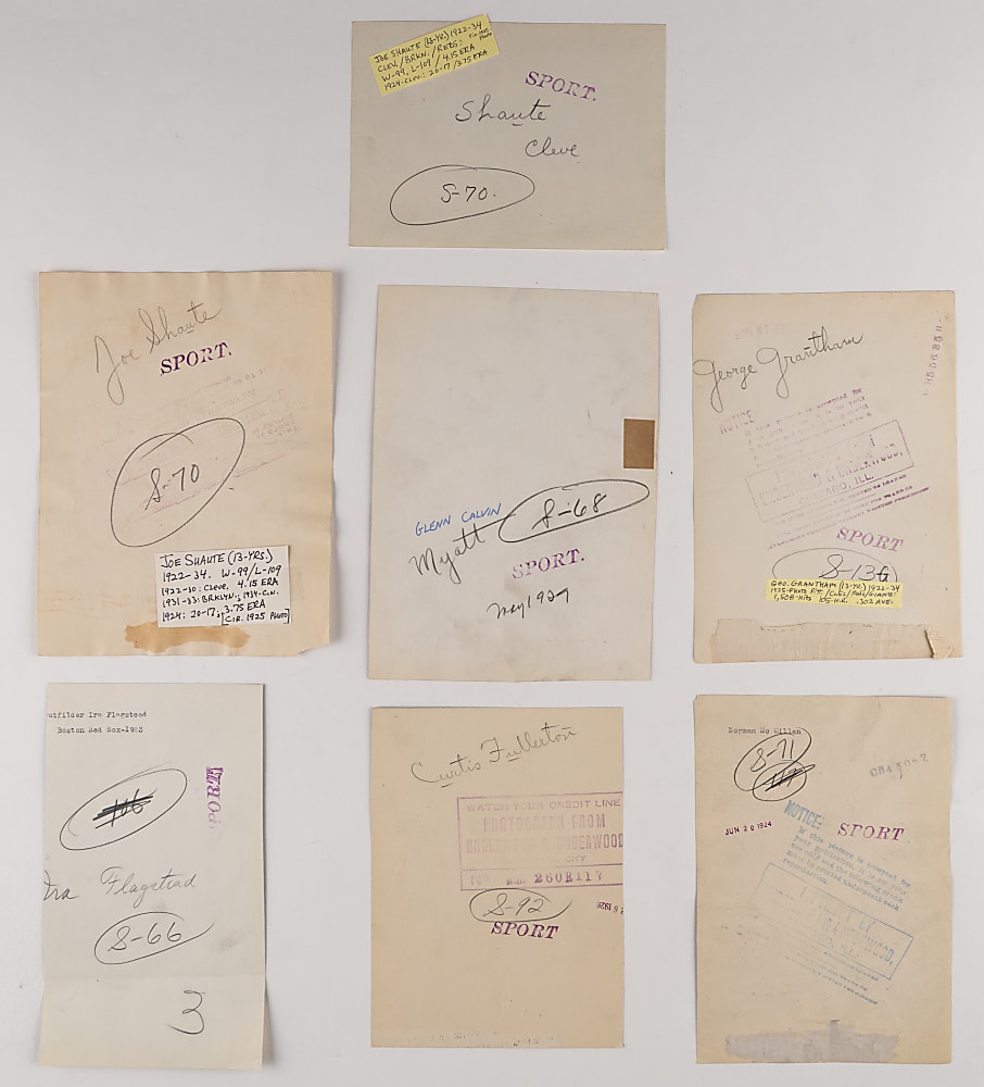 1920s Baseball Type I/News Service/Other Period Photographs (31)