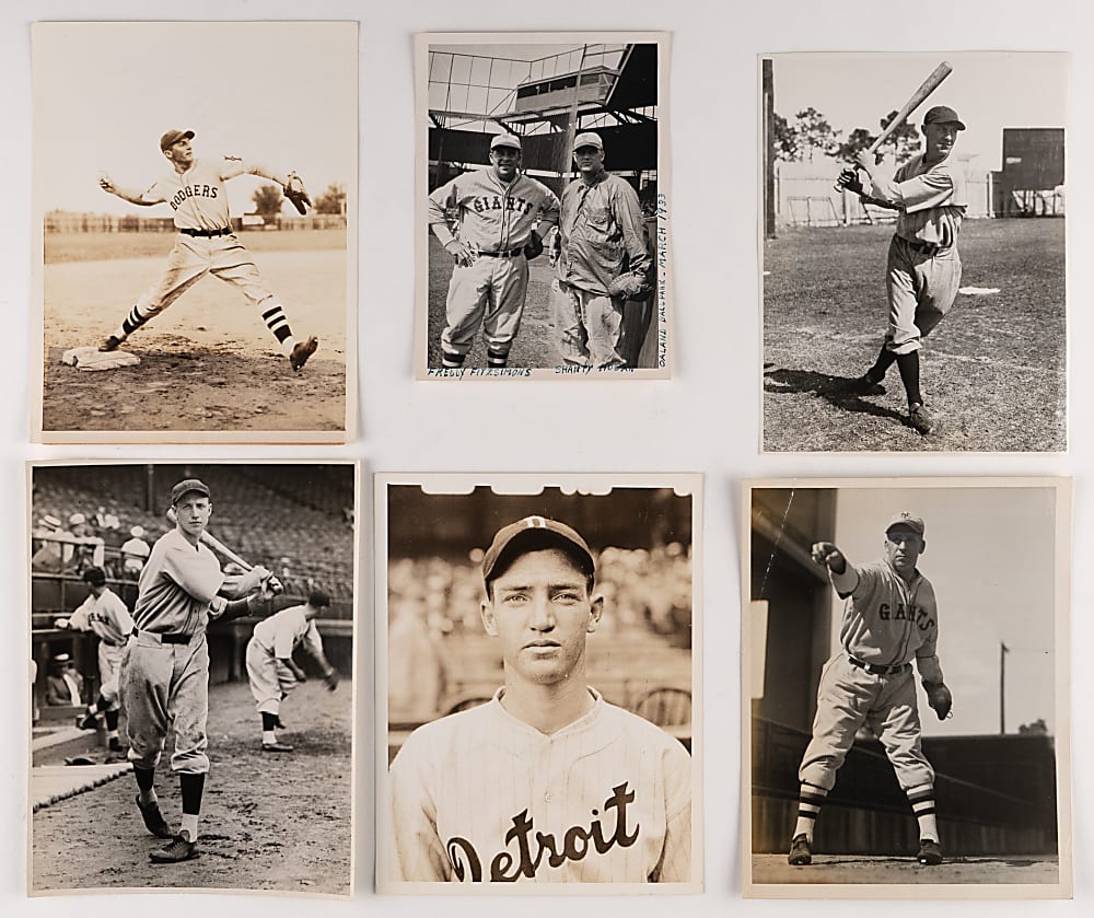 1930s Baseball Type I/News Service/Other Period Photographs (36)