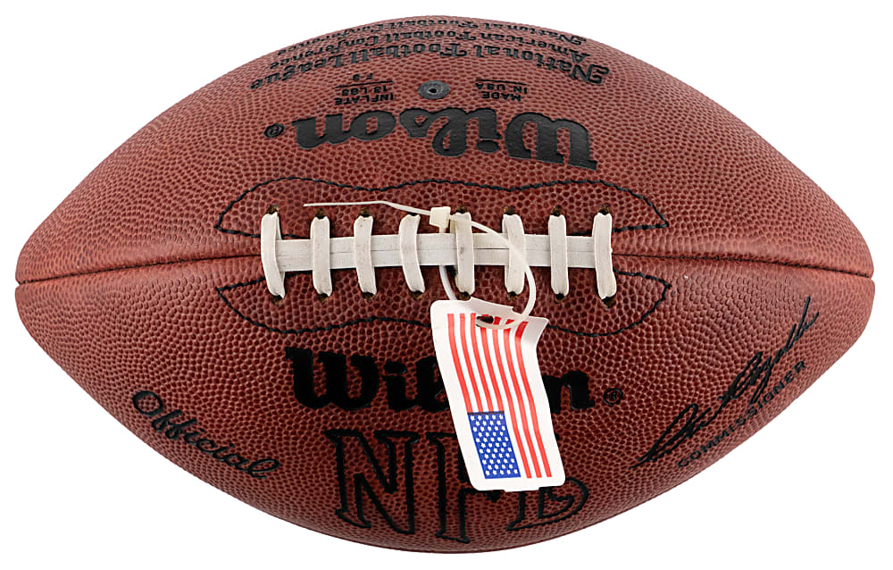 Chicago Bears Legends Multi-Signed Football with Walter Payton, Gale Sayers & Dick Butkus - Full JSA LOA