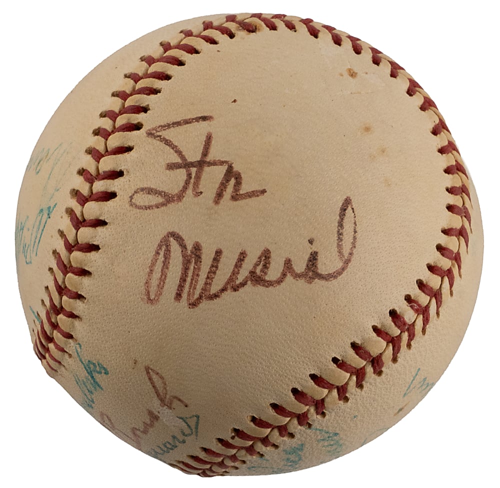 Hall of Famer Signed ONL/Feeney Baseball (11) Including Cronin, Musial & L. Waner - Full JSA LOA