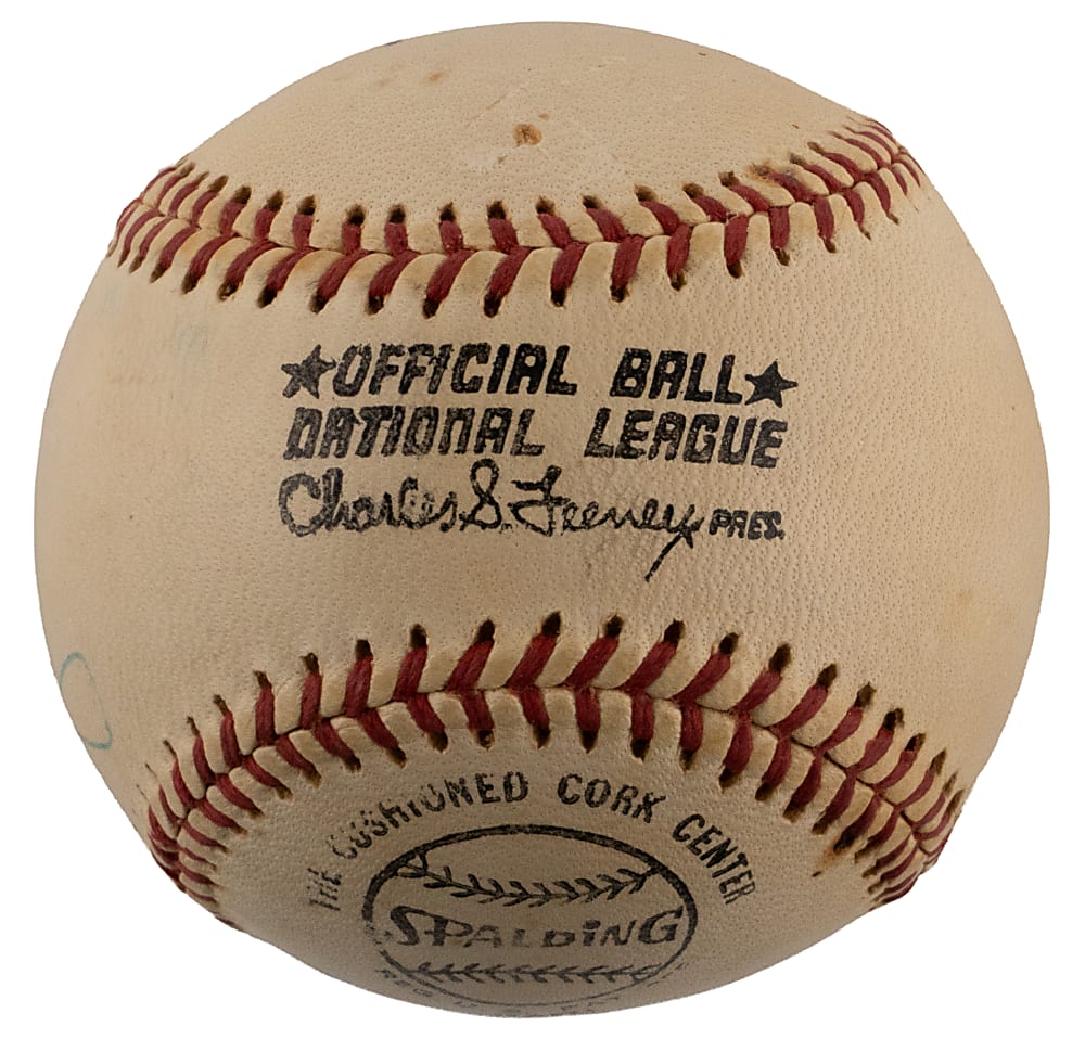 Hall of Famer Signed ONL/Feeney Baseball (11) Including Cronin, Musial & L. Waner - Full JSA LOA