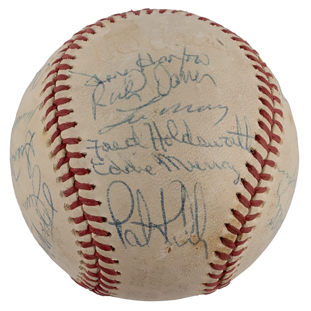 Baltimore Orioles Hall of Famer/Star Signed Baseballs (7) - All Individually Certified