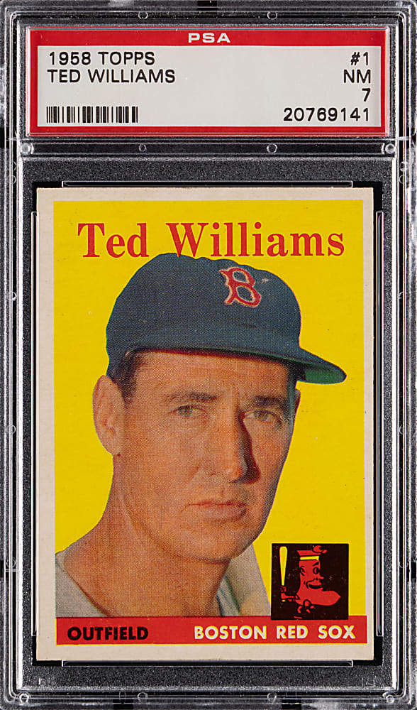 1958 Topps #1 Ted Williams PSA NM 7