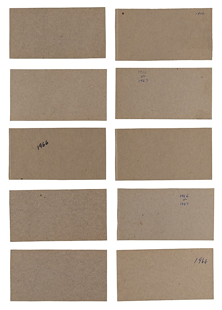 1966 Bazooka Panels Partial Set (10/16) with Aaron, Koufax & Mays