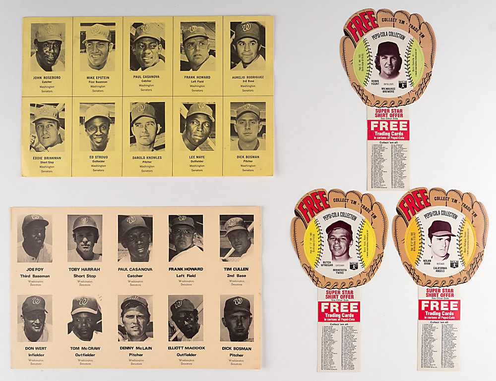 1921-1977 Eclectic Type Card Collection (26) with (10) Hall of Famers & (2) 1963 Sugardale Wieners