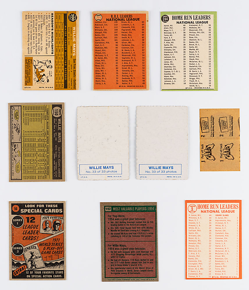 1959-1976 Willie Mays Collection (21)