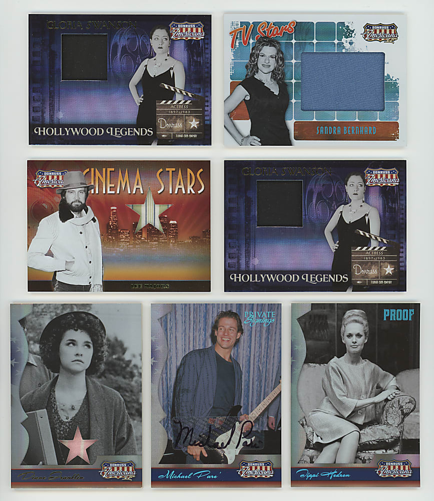 2006-2009 Topps & Donruss Americana Collection (375+) with (100+) Numbered, (35+) Relics & (14) Certified Autographs