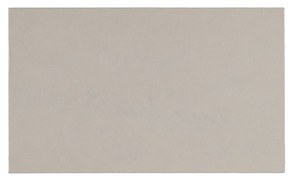 Roger Maris Signed Index Card with Full JSA LOA