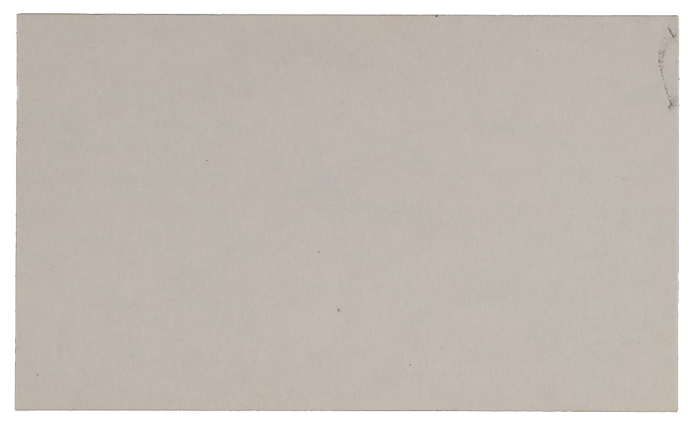 Satchel Paige Signed Index Card - Full JSA LOA