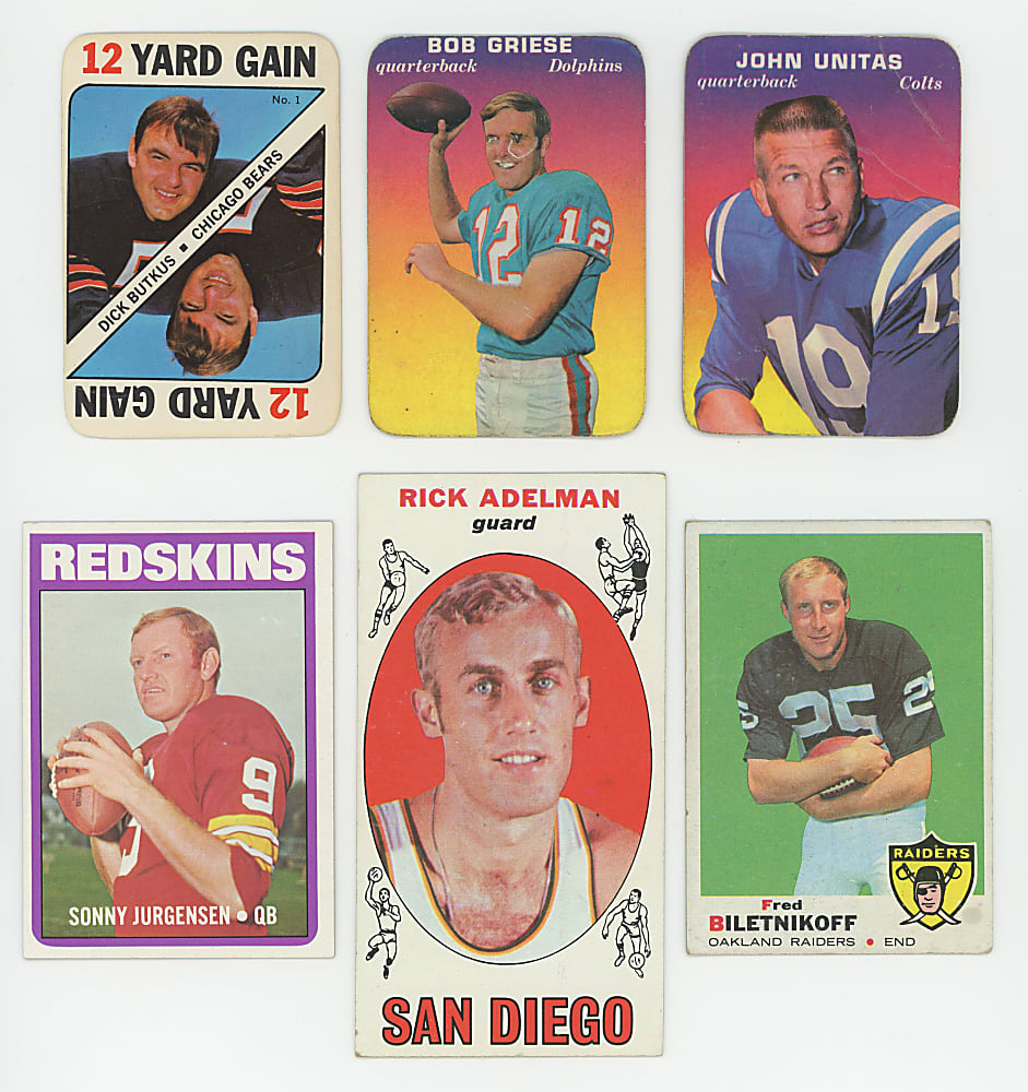 1958-1978 Basketball & Football Collection (232) with Several Hall of Famers